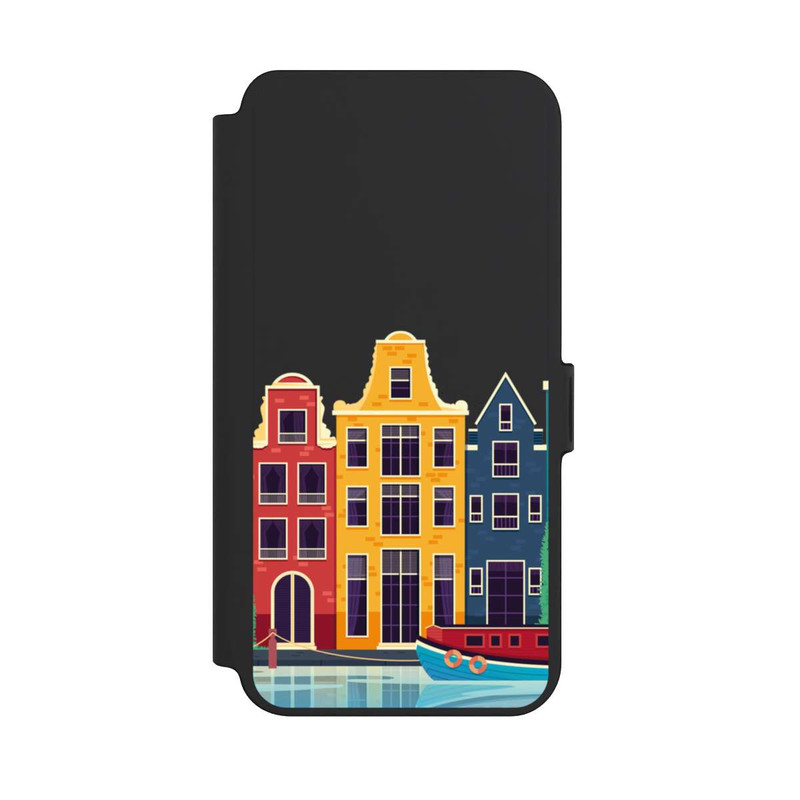 Galaxy S25 + NIVOflip Amsterdam Canal Houses
