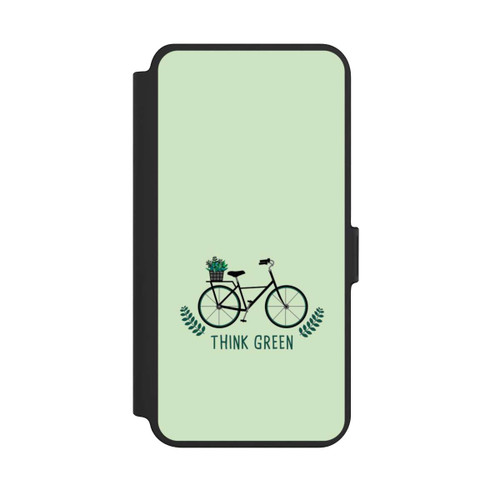 Samsung Galaxy S25+  NIVOflip Think Green Bicycle