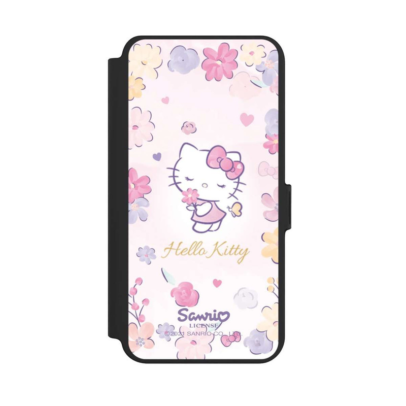 Galaxy S25 + NIVOflip Hallo Kitty Blume