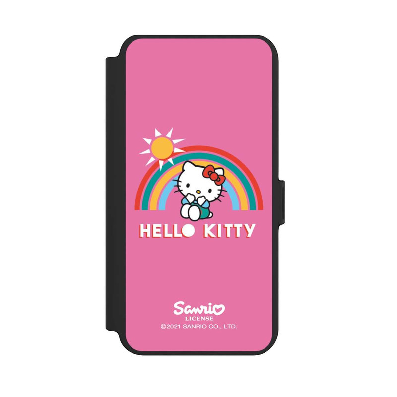 Galaxy S25 + NIVOflip Hallo Kitty Regenbogen