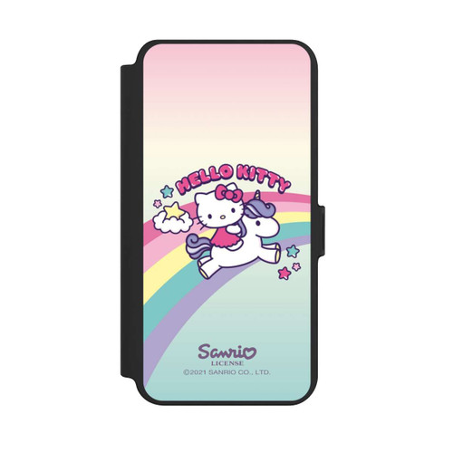 Samsung Galaxy S25+  NIVOflip Hello Kitty Regenbogen 