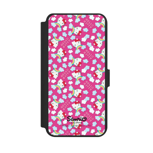 Samsung Galaxy S25+  NIVOflip Hello Kitty Regenbogenmuster