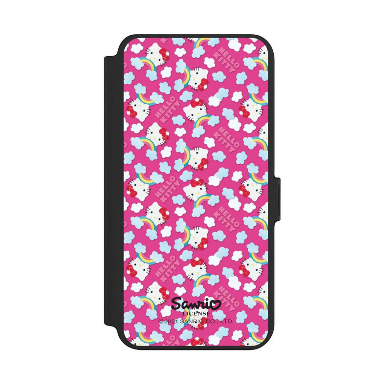 Galaxy S25 + NIVOflip Hello Kitty Regenbogenmuster