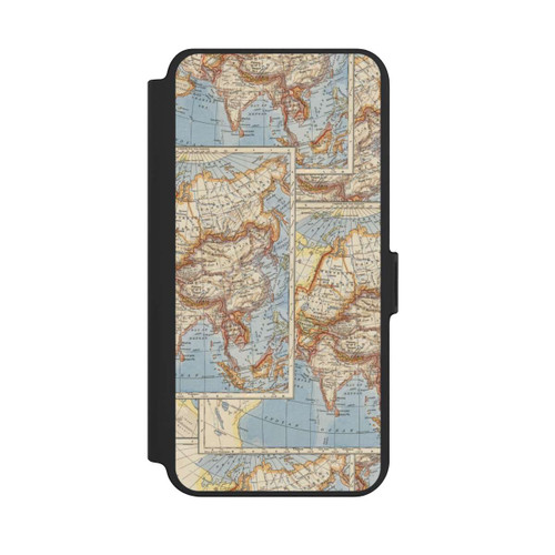 Samsung Galaxy S25+  NIVOflip World Map Vintage