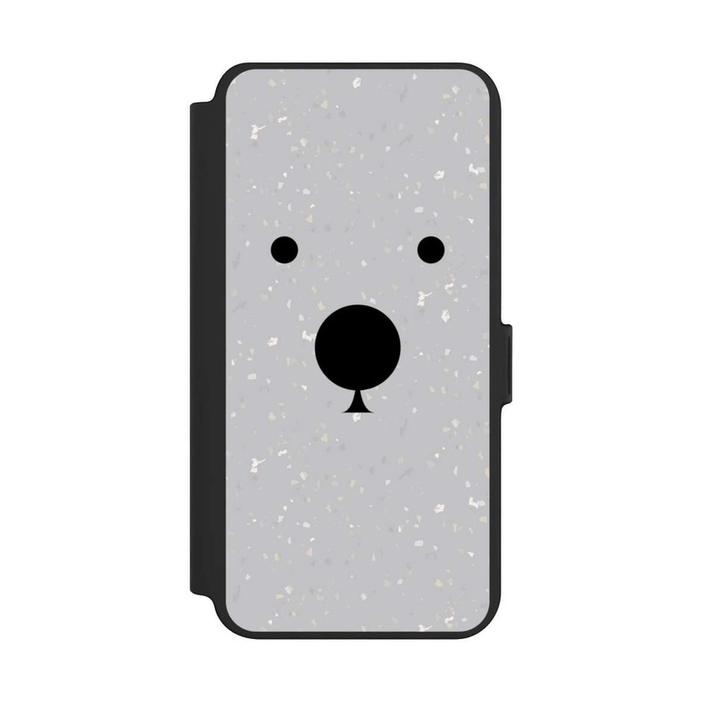 Galaxy S25 + NIVOflip Gros plan sur l'ours