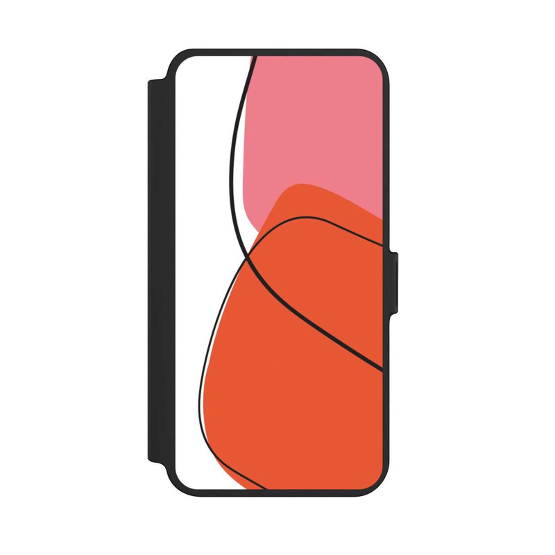 Galaxy S25 + NIVOflip Meine orangefarbene Kunst