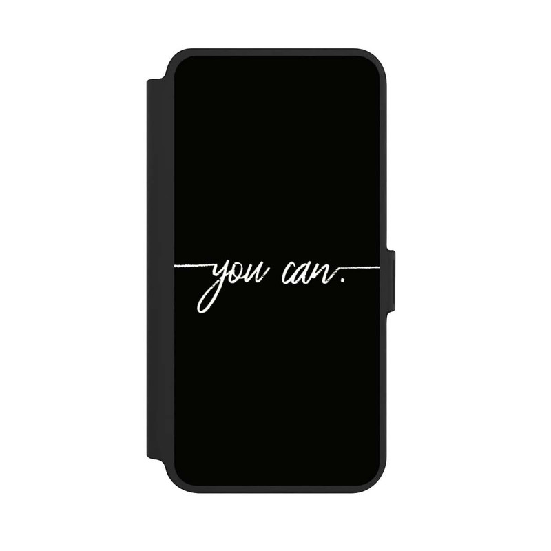 Galaxy S25 + NIVOflip You Can Schwarz