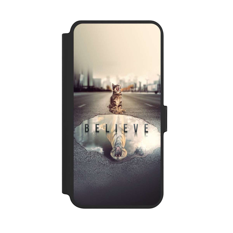 Galaxy S25 + NIVOflip Believe Tiger