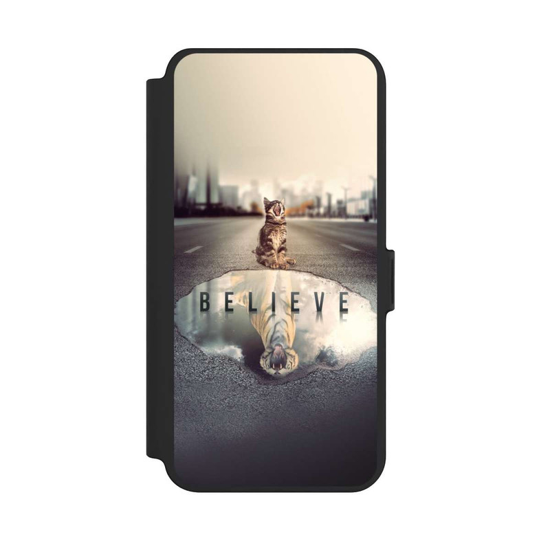 Galaxy S25 + NIVOflip Believe Tigre