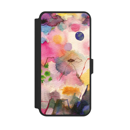 Samsung Galaxy S25+  NIVOflip Aquarell bunte Berge