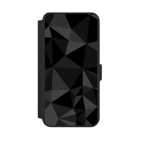 Samsung Galaxy S25+  NIVOflip Polygonmuster schwarz