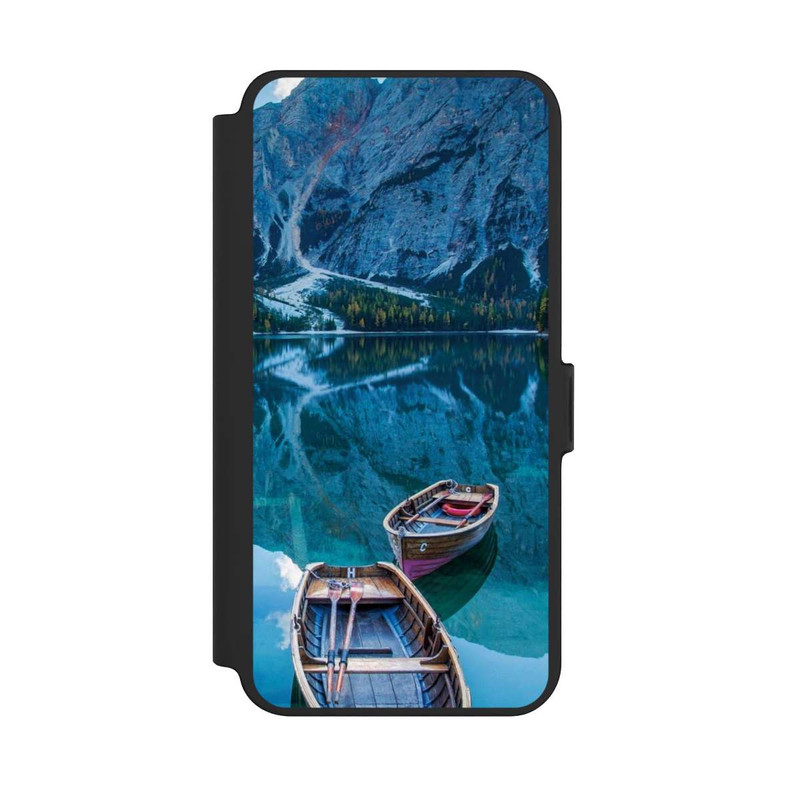 Galaxy S25 + NIVOflip Nature Lac Bateau