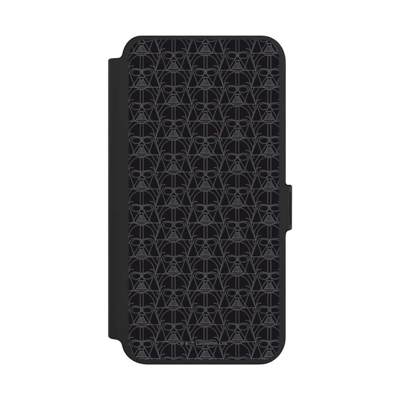 Galaxy S25 + NIVOflip Darth Vader Line Art