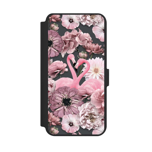 Samsung Galaxy S25+  NIVOflip Flamingos in Flower Pattern