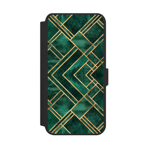 Samsung Galaxy S25+  NIVOflip Grüne Blöcke