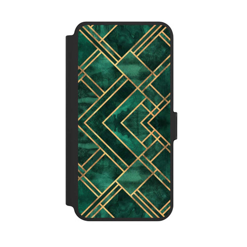 Samsung Galaxy S25+  NIVOflip Grüne Blöcke