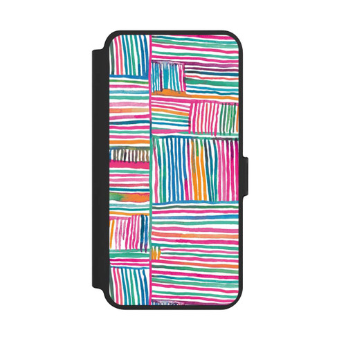 Samsung Galaxy S25+  NIVOflip Aquarelllinien Entspannung