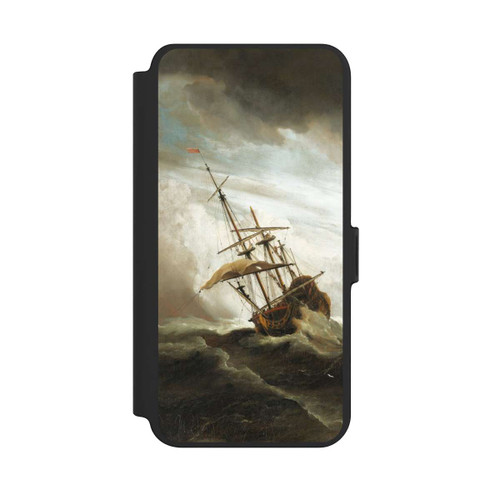 Samsung Galaxy S25+  NIVOflip A Ship on the High Seas Caught by a Squall