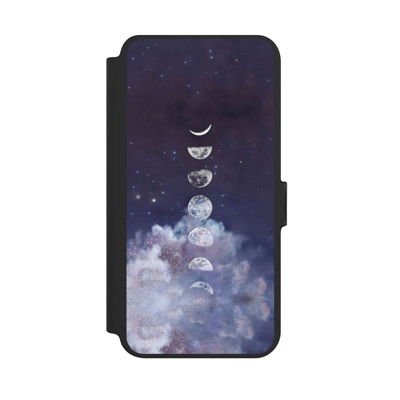 Galaxy S25 + NIVOflip Mondphasen auf dem Mond
