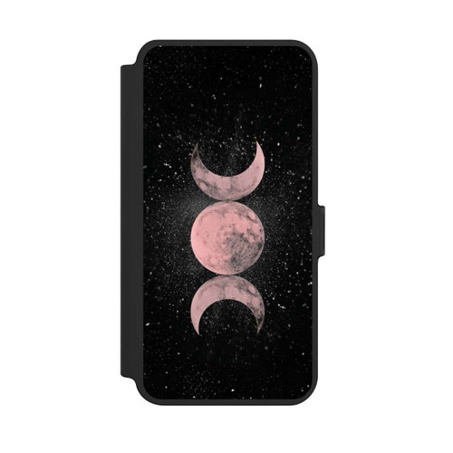 Samsung Galaxy S25+  NIVOflip Rosa Mond-Symbol