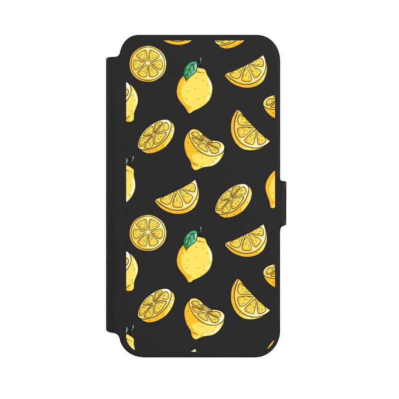 Galaxy S25 + NIVOflip Zitrone Transparent