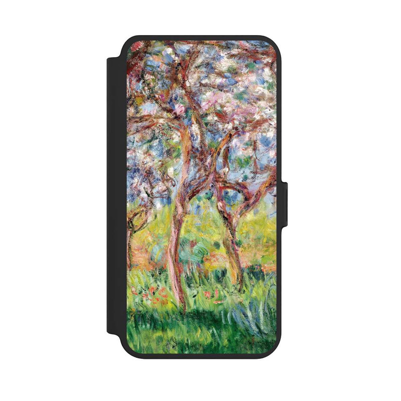 Galaxy S25 + NIVOflip Der Printemps in Giverny von Claude Monet