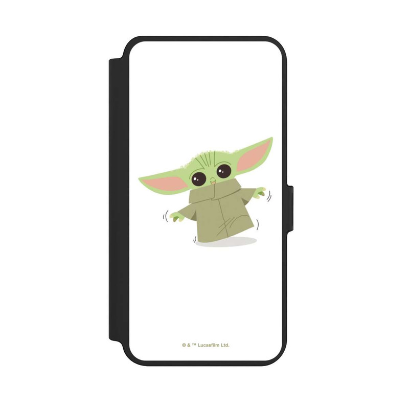 Galaxy S25 + NIVOflip Baby Yoda läuft