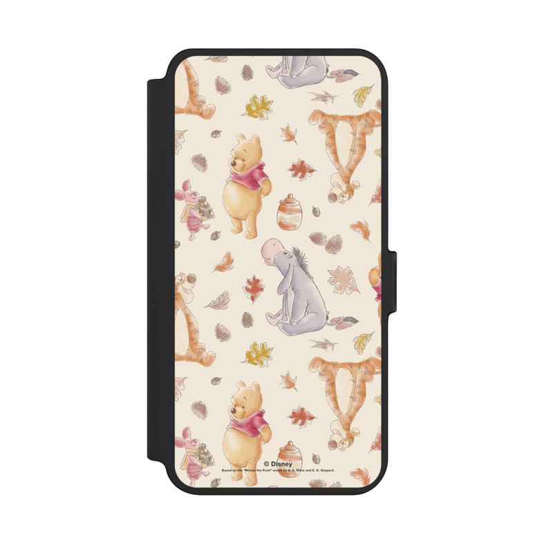 Galaxy S25 + NIVOflip Winnie Puuh und Freunde Nostalgie-Muster