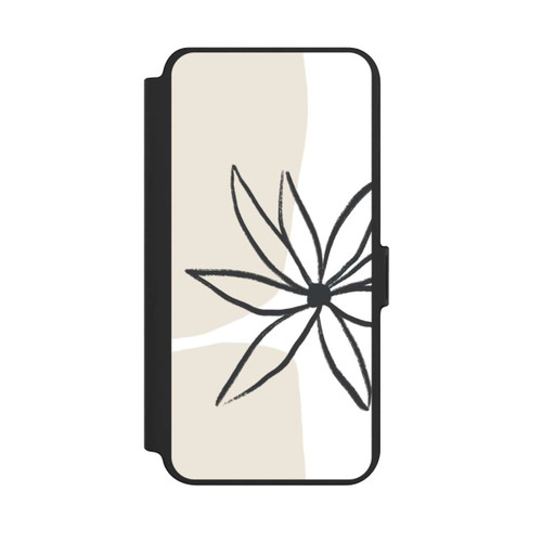 Samsung Galaxy S25+  NIVOflip Blume und Creme