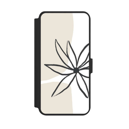 Samsung Galaxy S25+  NIVOflip Blume und Creme