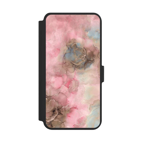 Samsung Galaxy S25+  NIVOflip Tinte aquamarin rosa