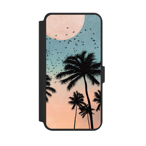 Samsung Galaxy S25+  NIVOflip Sonnenaufgang Palmen