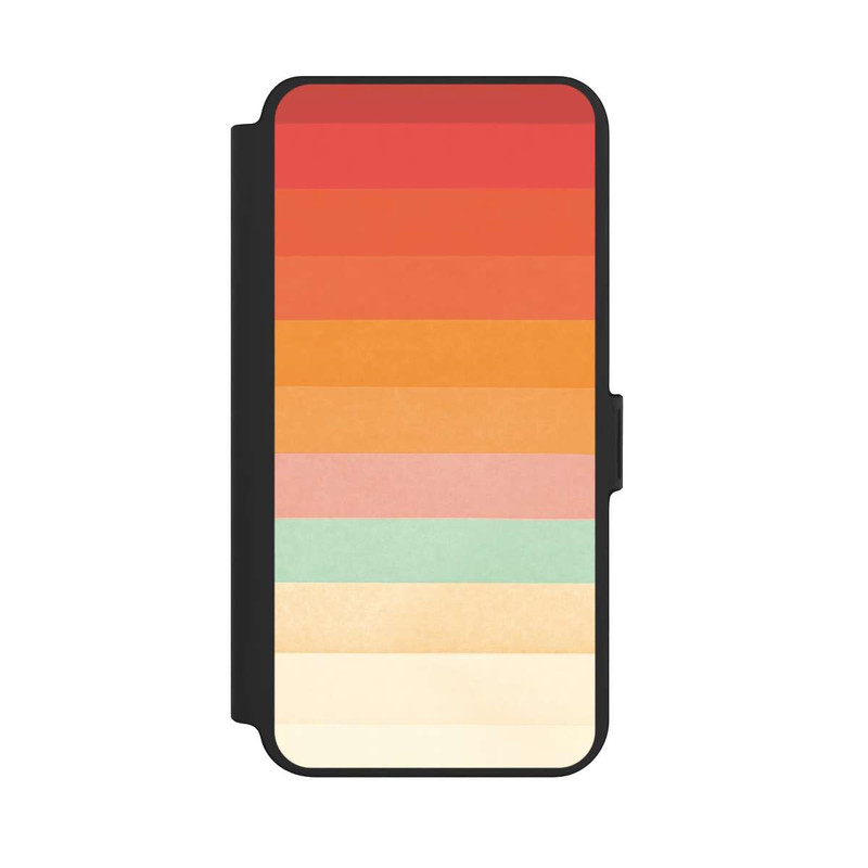 Galaxy S25 + NIVOflip Arc-en-ciel Chevrons II