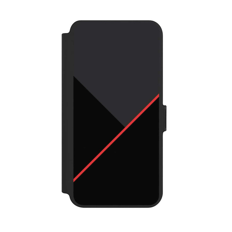 Galaxy S25 + NIVOflip Rote Linie