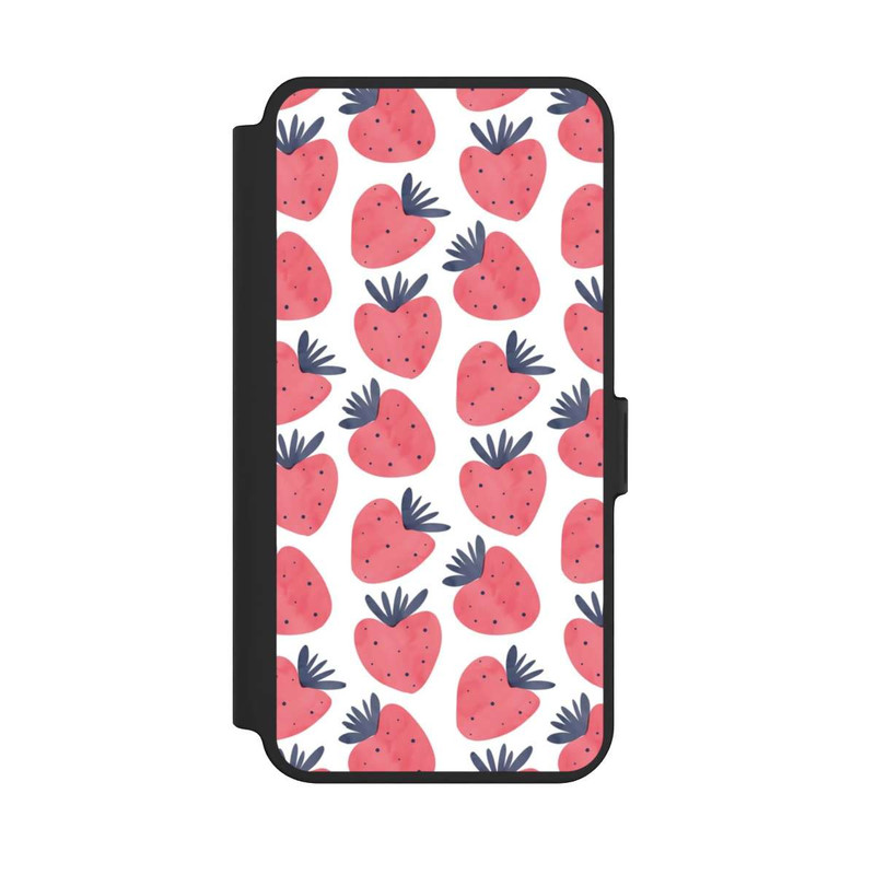 Galaxy S25 + NIVOflip Süße Erdbeeren