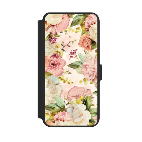 Samsung Galaxy S25+  NIVOflip Flower Frame Peonies beige