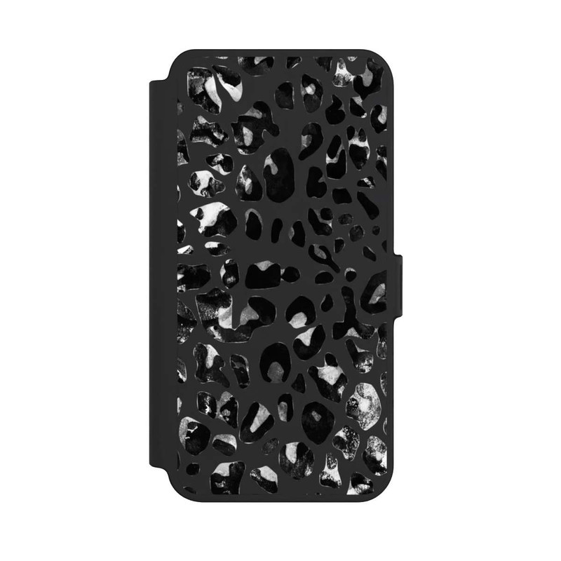 Galaxy S25 + NIVOflip Grunge Leopard Spots