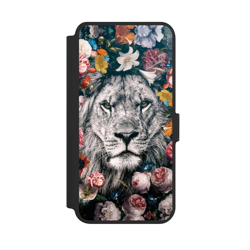 Galaxy S25 + NIVOflip Lion Flowers
