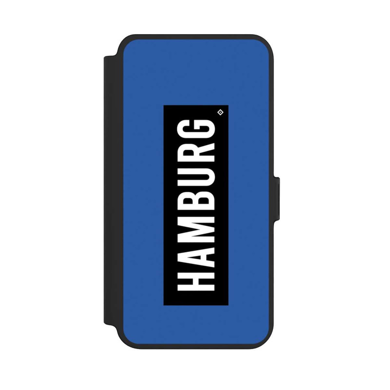 Galaxy S25 + NIVOflip HSV Hamburg Schwarz Blau