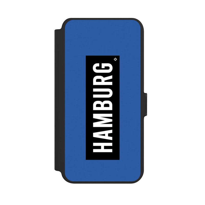 Galaxy S25 + NIVOflip HSV Hambourg noir bleu