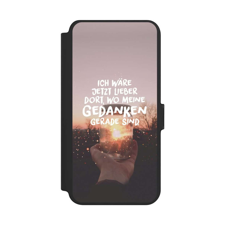 Galaxy S25 + NIVOflip Ich Wäre Jetzt Lieber Dort