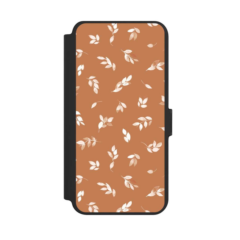 Galaxy S25 + NIVOflip Feuilles d'automne Cuivre