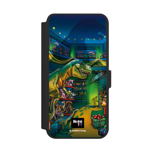 Samsung Galaxy S25+  NIVOflip Die Drei Fragezeichen Dino