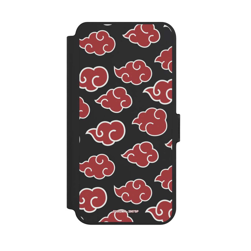 Galaxy S25 + NIVOflip Akatsuki Pattern Transparent