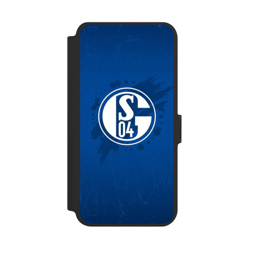 Samsung Galaxy S25+  NIVOflip Schalke 04 Farbe Fleck Blau