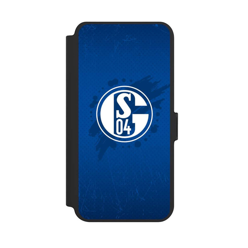 Galaxy S25 + NIVOflip Schalke 04 Farbe Fleck Blau