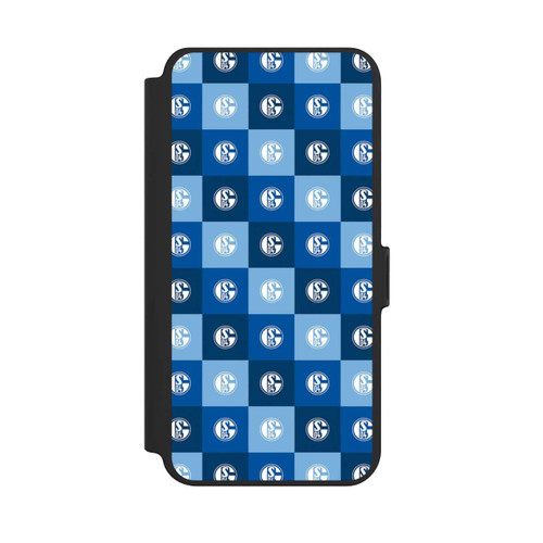 Samsung Galaxy S25+  NIVOflip Schalke 04 Muster
