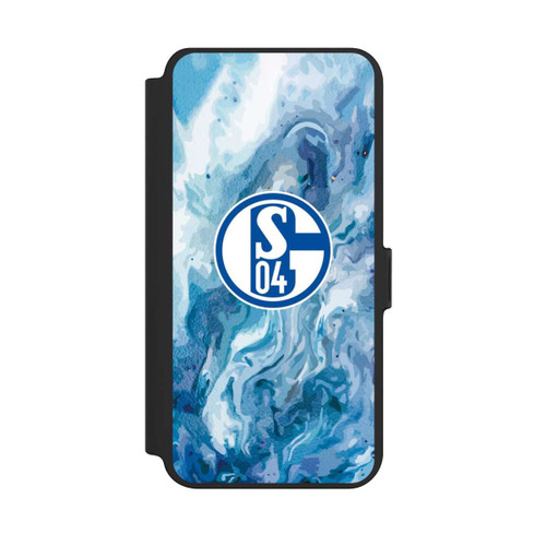 Samsung Galaxy S25+  NIVOflip Schalke 04 Flüssig Blau