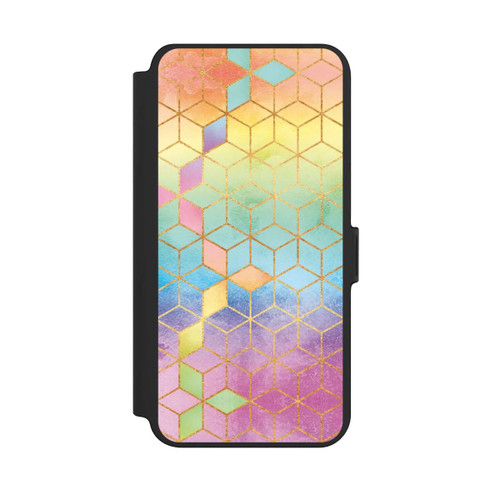 Samsung Galaxy S25+  NIVOflip Regenbogenwürfel