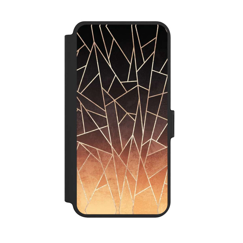 Galaxy S25 + NIVOflip Zerschmetterter Farbverlauf